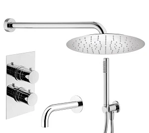 Душевой комплект Plumberia Selection Ixo KITXOT19QCR260 хром