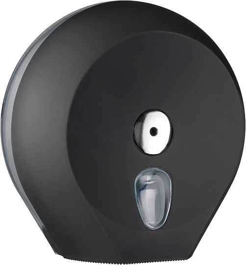 Диспенсер туалетной бумаги Nofer Black 05010.N черный, малый