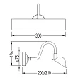 Настенный светильник Devon&Devon Argo DGLQ30CR - превью 1
