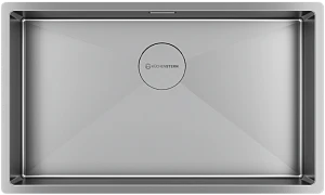 Мойка кухонная Kuchenstern KRAFT 80 74х44 см, нержавеющая
