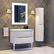 Тумба с раковиной Aima Design Crystal 90 white - превью 2