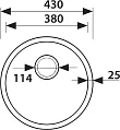 Мойка кухонная Kaiser KSM-4302 графит - превью 2