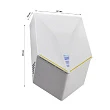 Сушилка для рук GFmark V-windblade 6860 с подсветкой белая - превью 1