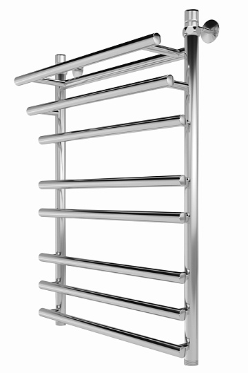 Водяной полотенцесушитель Indigo Just Shelf 80х50 см, полированный LJSHW80-50