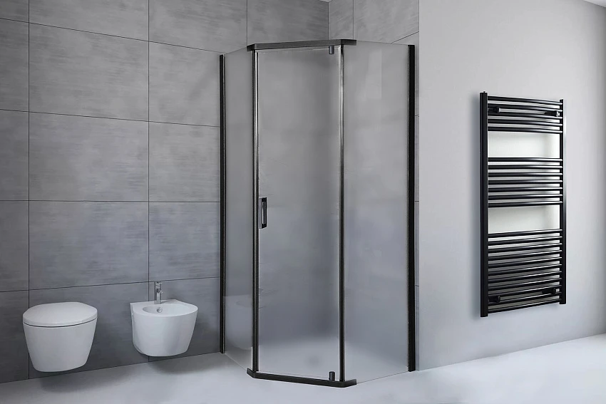 Душевой уголок Royal Bath TR RB100TR-C-BL 100х100х185, стекло матовое