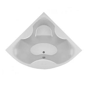 Акриловая ванна Relisan EcoPlus СЕНА Гл000025814, 160x160 без каркаса