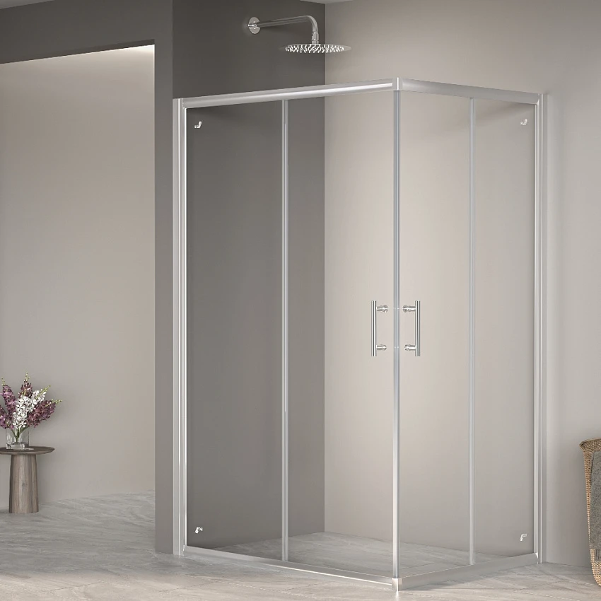 Душевой уголок RGW Passage PA-146 90x100x185 профиль хром, стекло прозрачное