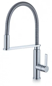Смеситель Linisi F8077-201-A01 для кухонной мойки, с пружиной
