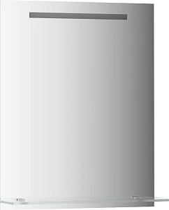 Зеркало Evoform Ledline-S BY 2154 с полочкой и светильником 60x75 см