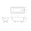 Чугунная ванна Delice Aurora Elite DLR230604-AS 160х75 без ножек - превью 1