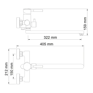 Смеситель WasserKRAFT Main 4103 для раковины