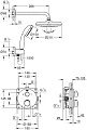 Душевая система Grohe Grohtherm 34727000 встраиваемая, с термостатом - превью 1