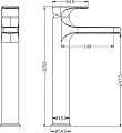 Смеситель Boheme Spectre 452-B для раковины, черный - превью 1