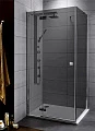 Душевой уголок Radaway Almatea KDJ 100x90 стекло графит L - превью 1