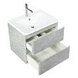 Тумба с раковиной BelBagno Albano 70 подвесная, Cemento Verona Grigio - превью 1