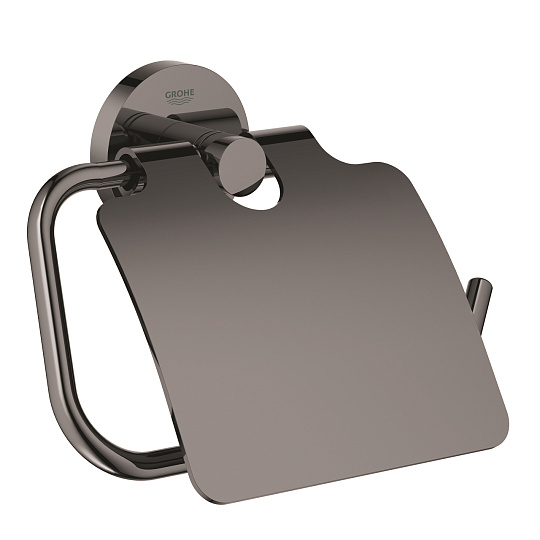 Держатель туалетной бумаги Grohe Essentials 40367A01 темный графит глянцевый