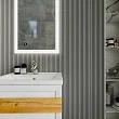 Мебель для ванной Бриклаер Берлин 60 белый глянец - превью 2