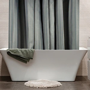 Штора для ванной Dasch Cascada Regina BT-JIT-GR002 240х200 серая
