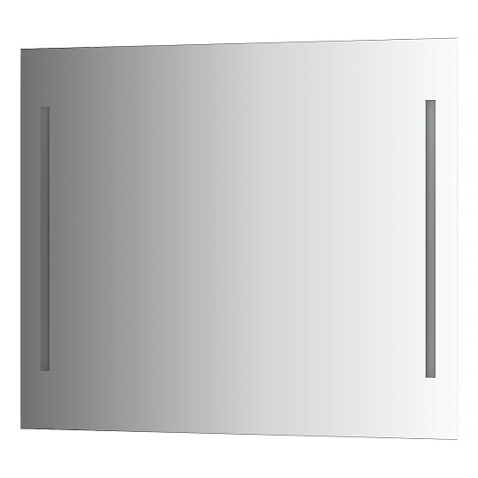 Зеркало EVOFORM LUMLINE BY 2018 со светильником 90x75 см