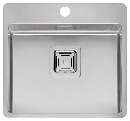 Мойка кухонная Reginox Texas 50x40 Tap-wing LUX L сталь