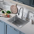 Мойка кухонная Lemark Janga 540 9937109 54 сталь - превью 1