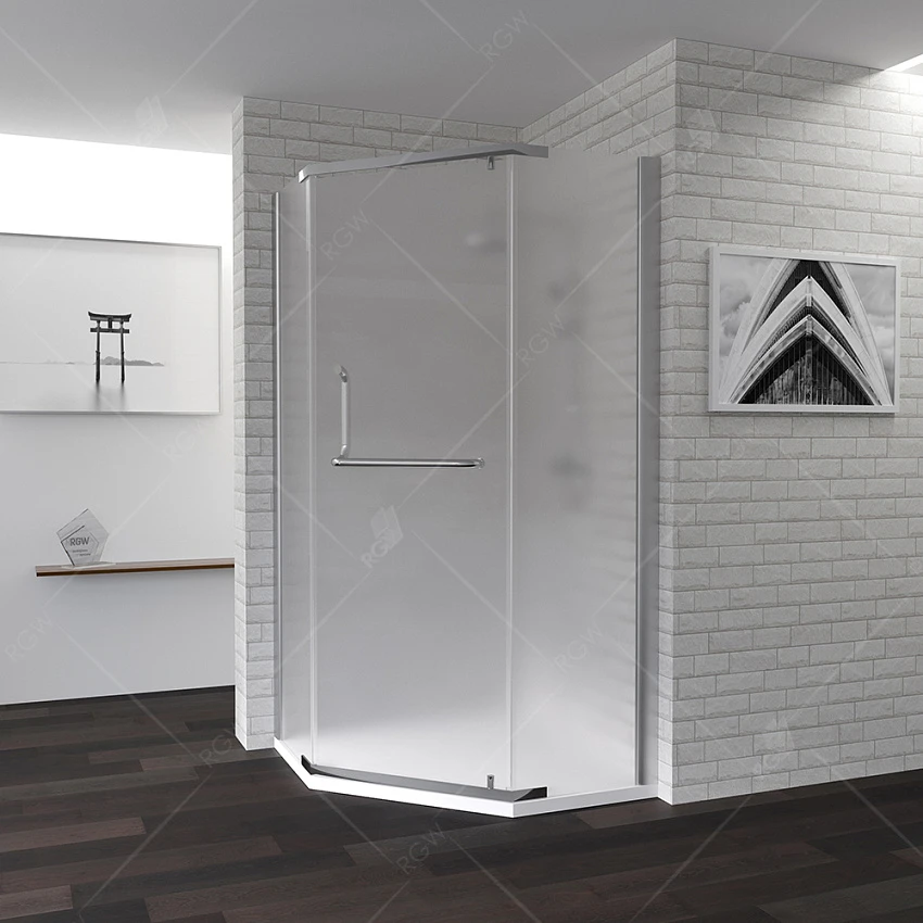 Душевой уголок RGW Passage PA-81 120x120x195 профиль хром, стекло матовое