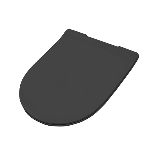 Крышка-сиденье ArtCeram File 2.0 FLA014 17 черный матовый, с микролифтом