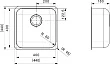 Мойка кухонная Reginox IB 40x40 U LUX - превью 1
