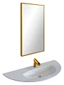 Зеркало De Aqua Сильвер 5090 золото, фацет - превью 1