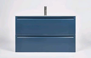 Тумба с раковиной Inda Piccadilly 100 подвесная, Blu Denim/Blanco