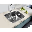 Мойка кухонная Grandex Aqua Select 200334 49,5х44,5 см, сатин - превью 2