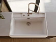 Смеситель для кухонной мойки Omoikiri Kanto-2 plus-SB C-WH хром, белый - превью 2
