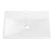Мебельная раковина BelBagno BB-0321-70-LVB 70х45 белая - превью 2
