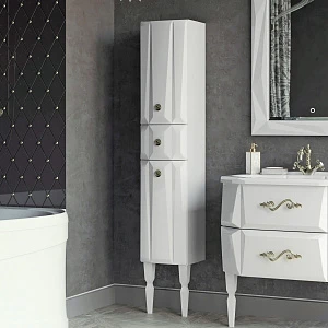 Шкаф-пенал Aima Design Brilliant 30П R white