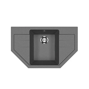 Мойка кухонная Ulgran U-609-343 79х49 серая