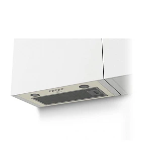Кухонная вытяжка LEX GS Bloc P 600 Ivory Light встраиваемая, белый антик