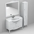 Тумба для комплекта Belux Афины 110 Н105-01 белая матовая - превью 1