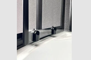 Душевой уголок Royal Bath RB 90BK-C-BL 90х90х200 (матовое)
