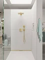 Термостат Hansgrohe ShowerSelect 15763990 для душа, на 2 потребителя, полированное золото - превью 1