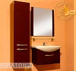 Зеркало Aquaton Ария 80 темно-коричневое - превью 2