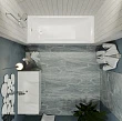 Акриловая ванна 1ACReal Тори 150x70 без каркаса - превью 1