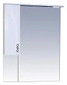 Зеркало-шкаф Misty Сицилия 65 L с подсветкой, белая эмаль - превью 1