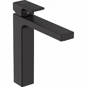 Смеситель Hansgrohe Vernis Shape 71591670 для раковины черный матовый