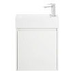 Тумба с раковиной Belbagno Kraft Mini 50 L подвесная, Bianco Opaco