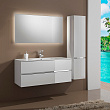 Мебель для ванной Sanvit Кубэ-2 100 белый глянец