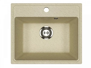 Мойка кухонная Practik PR-M 490-002 49 см, слоновая кость