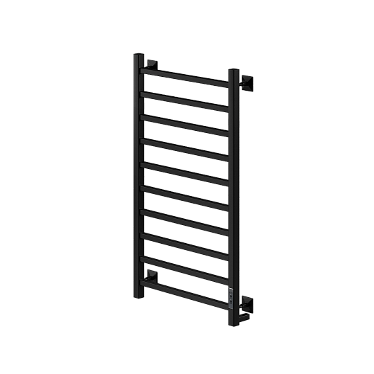 Электрический полотенцесушитель Comfysan Roma-K EC-10 100х40 см, черный матовый