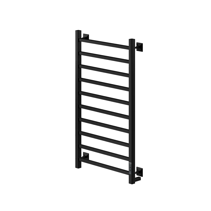 Электрический полотенцесушитель Comfysan Roma-K EC-10 100х40 см, черный матовый
