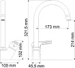 Смеситель для кухонной мойки WasserKRAFT Ruhr 24407 - превью 2
