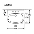 Раковина Villeroy & Boch O Novo 51606501 65 альпийский белый - превью 1